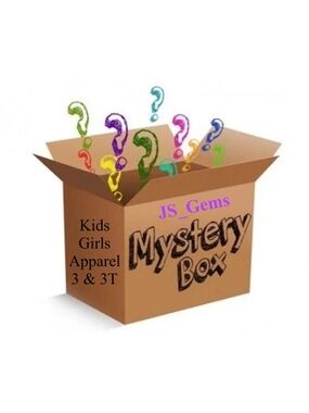 Mystery Box 5 lbs Kids Girls Apparel Clothing Size 3 & 3T Surprise Package